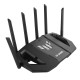 ASUS 90IG0A30-MO9C00 router inalámbrico 2.5 Gigabit Ethernet Tribanda (2.4 GHz / 5 GHz / 6 GHz) Negro