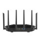 ASUS 90IG0A30-MO9C00 router inalámbrico 2.5 Gigabit Ethernet Tribanda (2.4 GHz / 5 GHz / 6 GHz) Negro