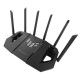 ASUS 90IG0A30-MO9C00 router inalámbrico 2.5 Gigabit Ethernet Tribanda (2.4 GHz / 5 GHz / 6 GHz) Negro