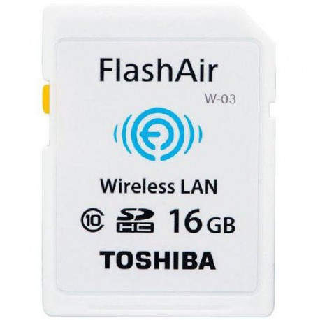 Toshiba FlashAir W-03 16GB SD-F16AIR03(8