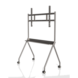 (DHI-PKC-MS0A) DAHUA DISPLAY SOPORTE MÓVIL PARA PIZARRA INTERACTIVA 55-75 COLOR PLATA