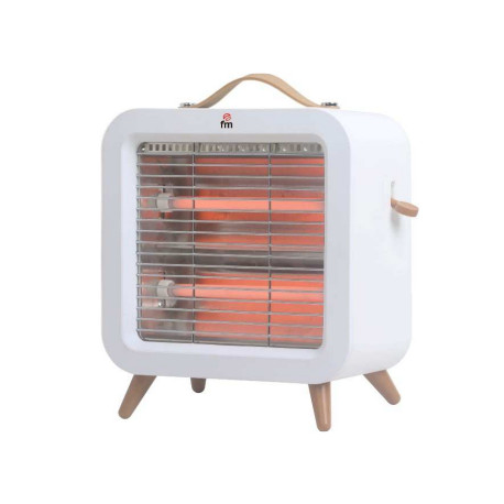 EV-400 calefactor eléctrico Interior Blanco 400 W Calefactor eléctrico de cuarzo