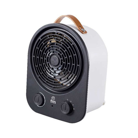 TH-22 calefactor eléctrico Interior Negro, Blanco 2000 W Ventilador eléctrico