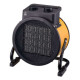 TI-20 calefactor eléctrico Interior Negro, Amarillo 2000 W Ventilador eléctrico