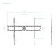 TooQ Soporte Fijo de Pared para Pantallas 37”-140”, Negro