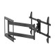 AISENS Soporte Pro Giratorio, Inclinable y Nivelable para Monitor/TV 50kg de 43''-80'', Negro