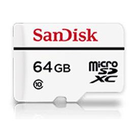 SANDISK micro SDXC 64GB High Endurance Video Mon SDSDQQ-064G-G46A