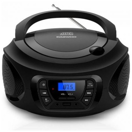 Radio CD Daewoo DW3011/ 4W/ Negro