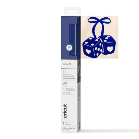 Cricut 2011791 vinilo de transferencia térmica Rollo de vinilo de termotransferencia Vinilo de termotransferencia liso