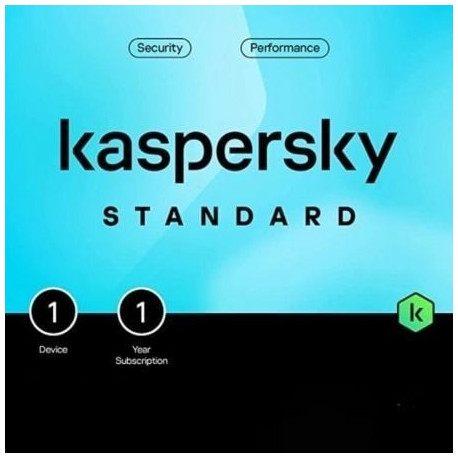 Antivirus Kaspersky Standard/ 1 Dispositivo/ 1 Año venta con pc/ Formato Tarjeta