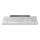 800 teclado Oficina Bluetooth Español Blanco