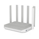 Keenetic Hero 5G - OS router inalámbrico 2.5 Gigabit Ethernet Doble banda (2,4 GHz / 5 GHz) Gris, Blanco