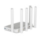 Keenetic Hero 5G - OS router inalámbrico 2.5 Gigabit Ethernet Doble banda (2,4 GHz / 5 GHz) Gris, Blanco