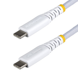 StarTech.com Cable de Carga USB-C Trenzado de TPE y Nailon de 30cm