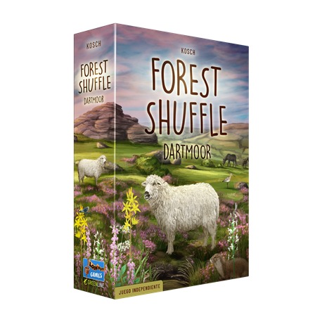 Juego de mesa forest shuffle dartmoor