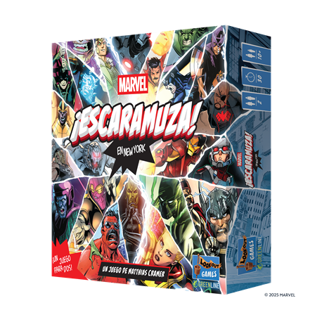 Juego de mesa marvel ¡escaramuza! en new york
