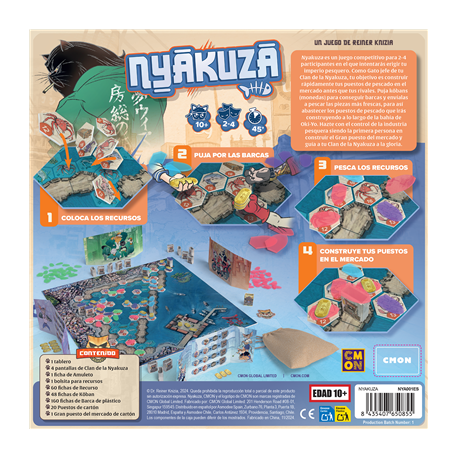 Juego de mesa nyakuza
