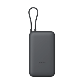 Xiaomi Power Bank 20.000 mAh (Integrated Cable) Gris (Dark Grey)