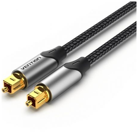 Cable de Audio de Fibra óptica Vention BAVHN/ 15m/ Gris
