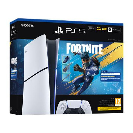 PlayStation 5 Digital Edition - Fortnite Flowering Chaos Bundle 825 GB Wifi Negro, Blanco