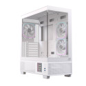Einarex EXCS-PR-51DR-W carcasa de ordenador Midi Tower Blanco