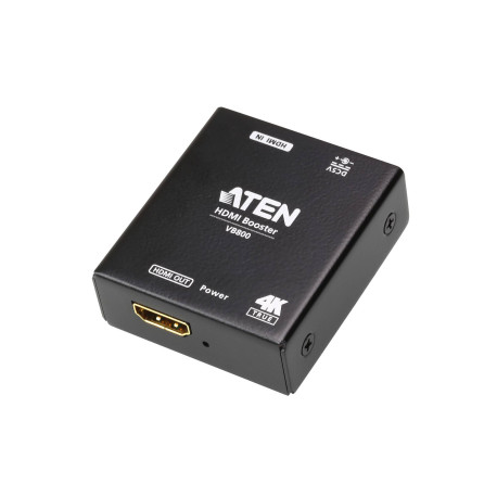 Aten VB800 extensor audio/video Transmisor y receptor de señales AV Negro