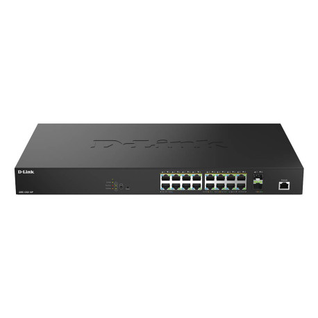 D-Link DMS-1250-18P/E switch Gestionado L2 2.5G Ethernet (100/1000/2500) Energía sobre Ethernet (PoE) Negro