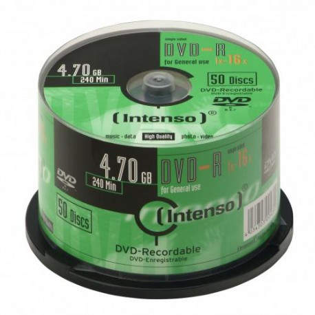 Intenso DVD-R 4.7GB, 16x 4101155