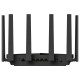 Cudy WR6500H router inalámbrico 2.5 Gigabit Ethernet Doble banda (2,4 GHz / 5 GHz) Negro