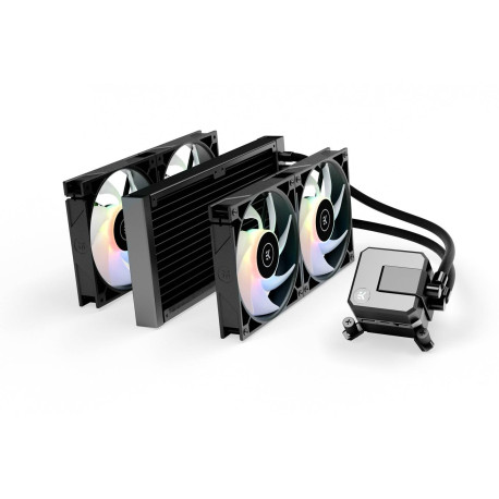 EK Water Blocks EK-AIO Elite 280 D-RGB Procesador Sistema de refrigeración líquida todo en uno 14 cm 1 pieza(s)