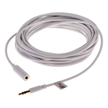 Axis 01589-001 cable de audio 5 m 3,5mm Blanco