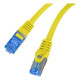 Lanberg PCF6A-10CC-0025-Y cable de red Amarillo 0,25 m Cat6a S/FTP (S-STP)