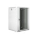 Lanberg WF01-6618-10S armario rack 18U Bastidor de pared Gris