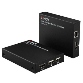 Lindy 39320 extensor KVM Transmisor y receptor