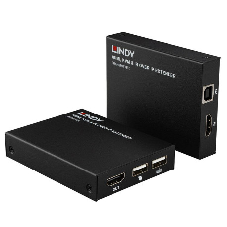 Lindy 39320 extensor KVM Transmisor y receptor