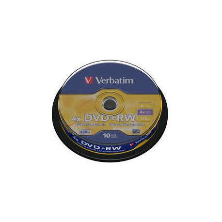 Verbatim DVD RW Matt Silver 43488
