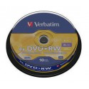 Verbatim DVD RW Matt Silver 43488