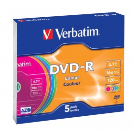Verbatim DVD-R Colour 43557