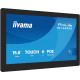 iiyama TW1623AS-B3P pantalla de señalización Panel plano interactivo 39,6 cm (15.6'')