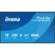 iiyama LH7575UHS-B2AG pantalla de señalización Pantalla plana para señalización digital