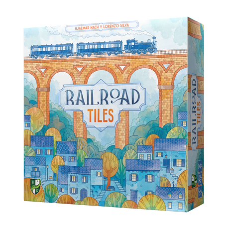 Juego de mesa railroad tiles