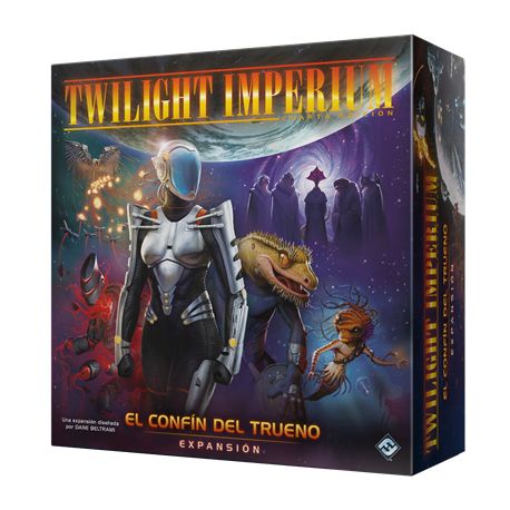 Juego de mesa el confín del trueno