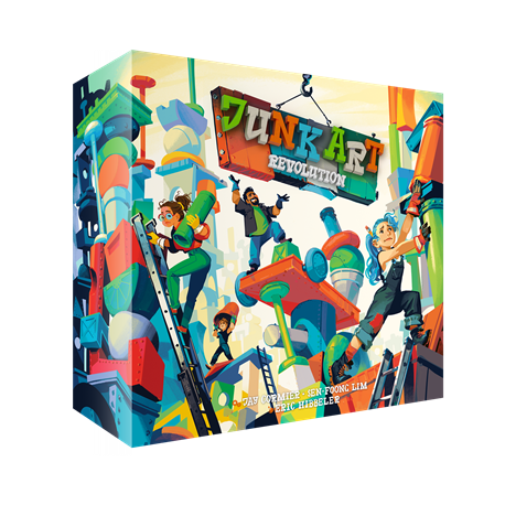 Juego de mesa junk art revolution