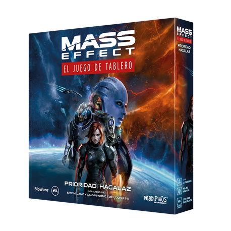 Juego de mesa mass effect: el juego de tablero