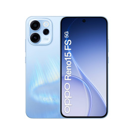 OPPO Reno15 FS 5G 16,7 cm (6.57'') SIM doble Android 16.0 USB Tipo C 8 GB 512 GB 6500 mAh Azul