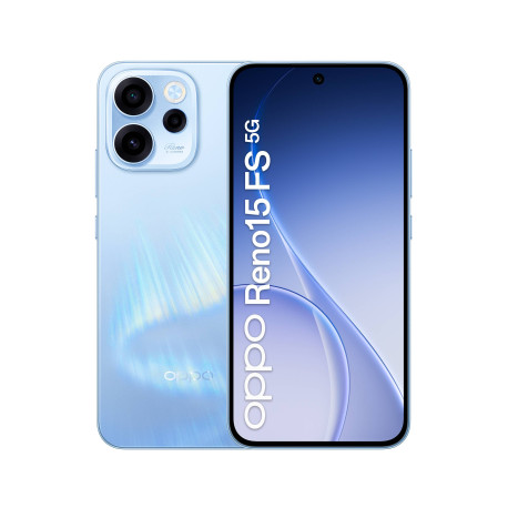 OPPO Reno15 FS 5G 16,7 cm (6.57'') SIM doble Android 16.0 USB Tipo C 8 GB 512 GB 6500 mAh Azul