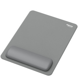 Fellowes Breyta 100142561 alfombrilla para ratón Gris