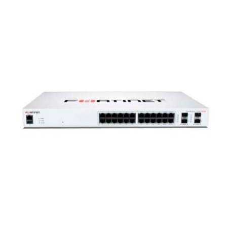 Fortinet FS-124F-POE switch Gigabit Ethernet (10/100/1000) Energía sobre Ethernet (PoE) 1U Blanco