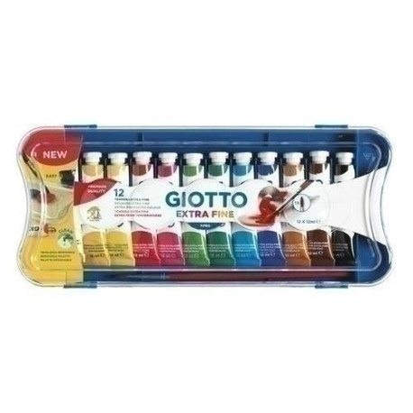 TEMPERA GIOTTO 12 ml ESTUCHE 12