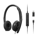 Lenovo 4XD1M39029 auricular y casco Auriculares Alámbrico Diadema USB Tipo C Negro